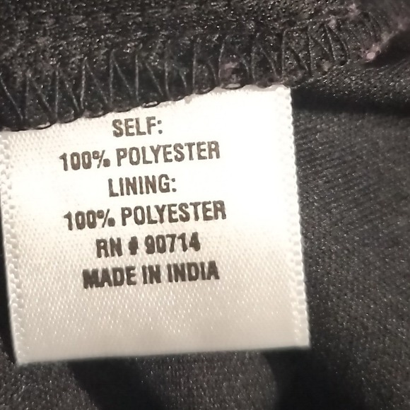 MSK Womens XL Leopard Print Tiered Midi Dress Short Puff Sleeve Brown Animal XL - Picture 5 of 6